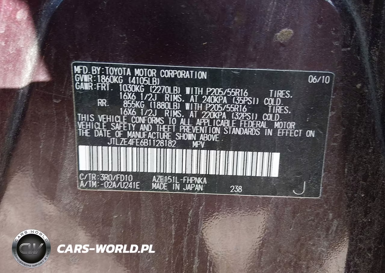 2011 Scion Xb VIN:JTLZE4FE6B1128182 - 9