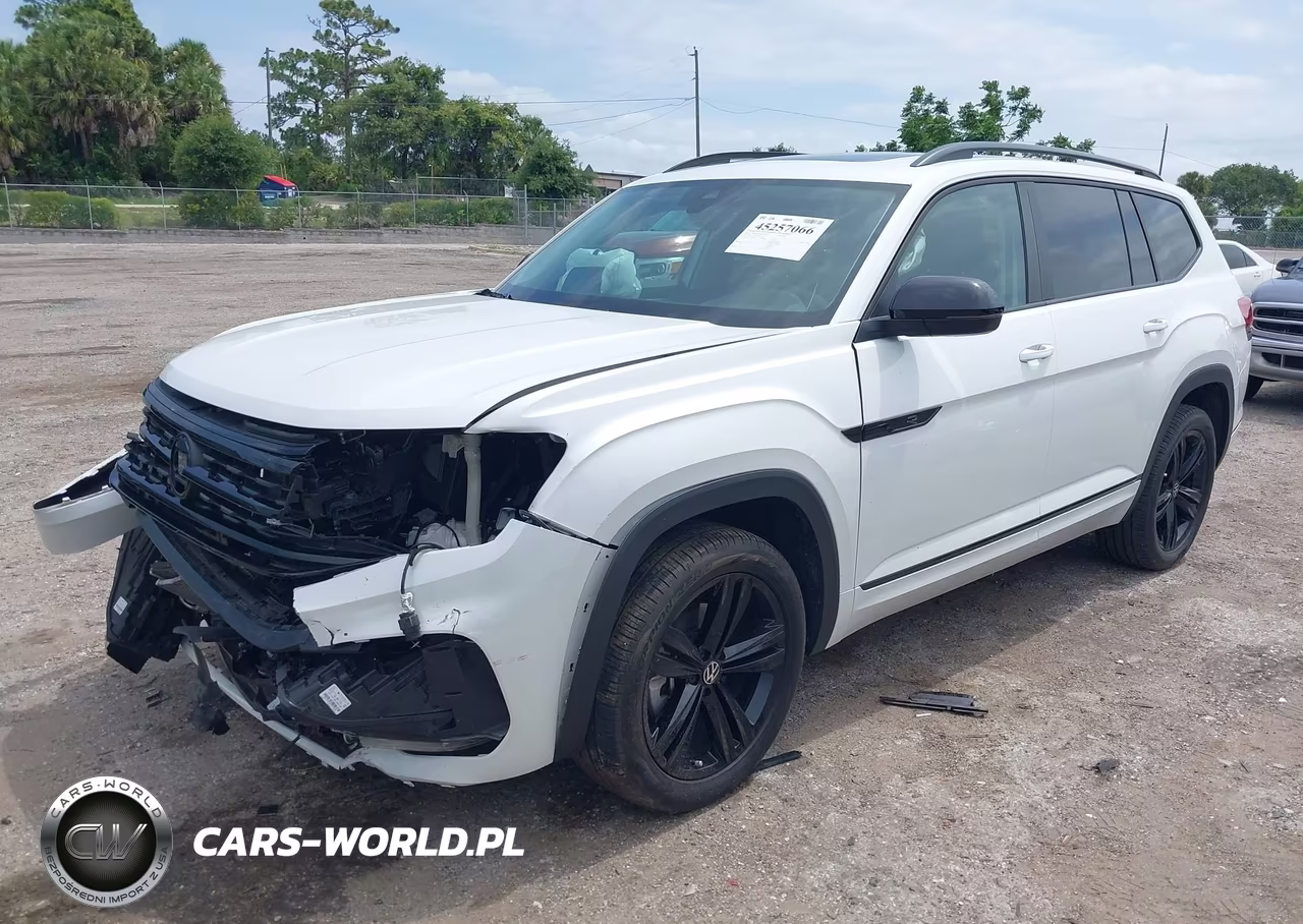 2023 Volkswagen Atlas 3.6L V6 Sel R-Line Black VIN:1V2SR2CA3PC542991 - 2