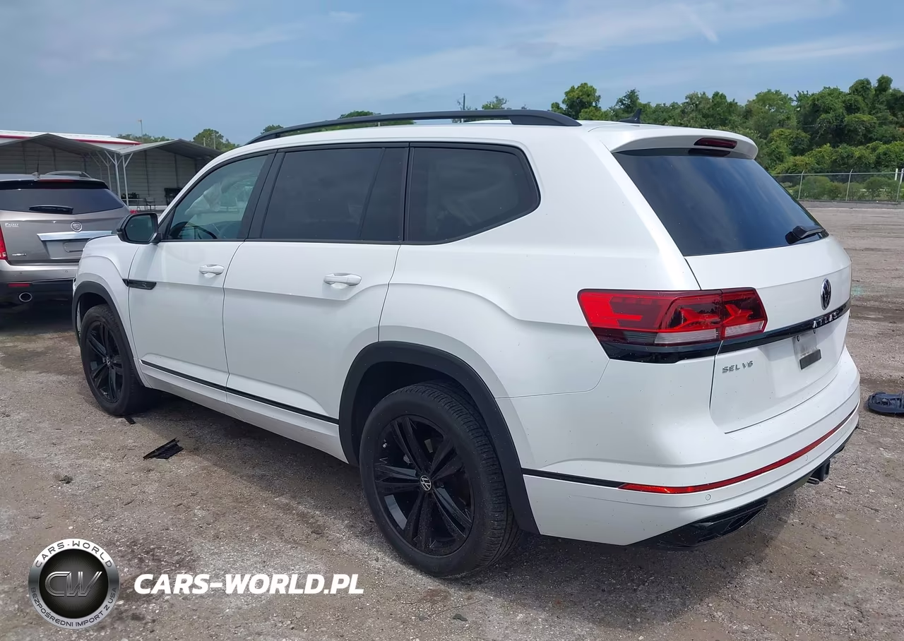 2023 Volkswagen Atlas 3.6L V6 Sel R-Line Black VIN:1V2SR2CA3PC542991 - 3