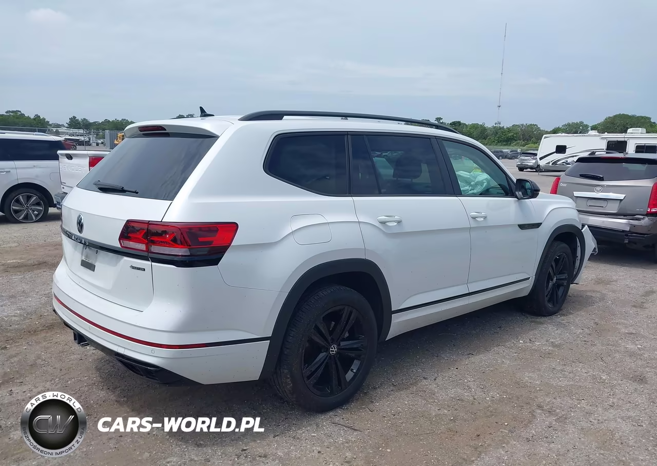 2023 Volkswagen Atlas 3.6L V6 Sel R-Line Black VIN:1V2SR2CA3PC542991 - 4