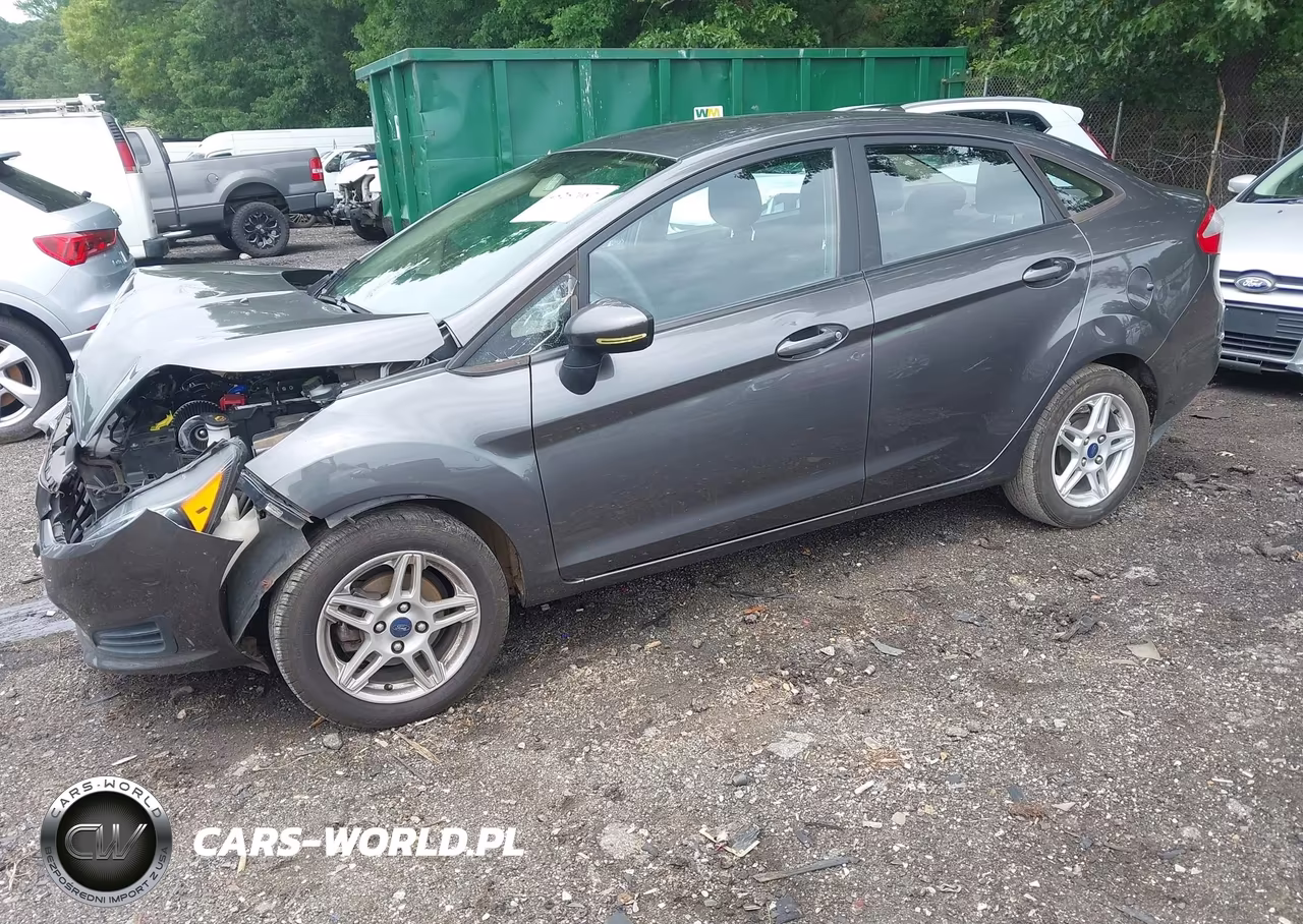 2019 Ford Fiesta Se VIN:3FADP4BJ0KM125645 - 2
