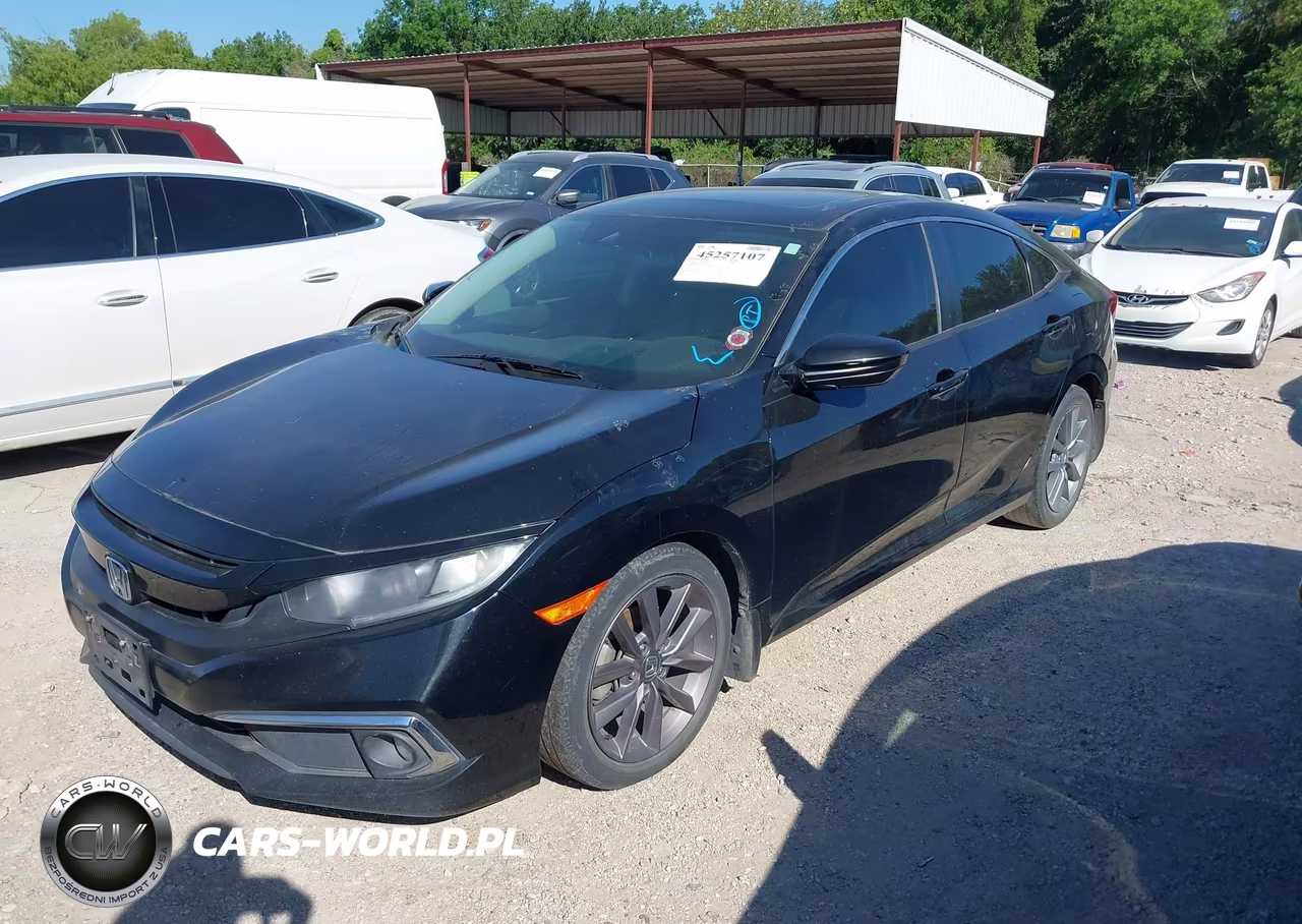 2019 Honda Civic Ex VIN:19XFC1F32KE013027 - 2