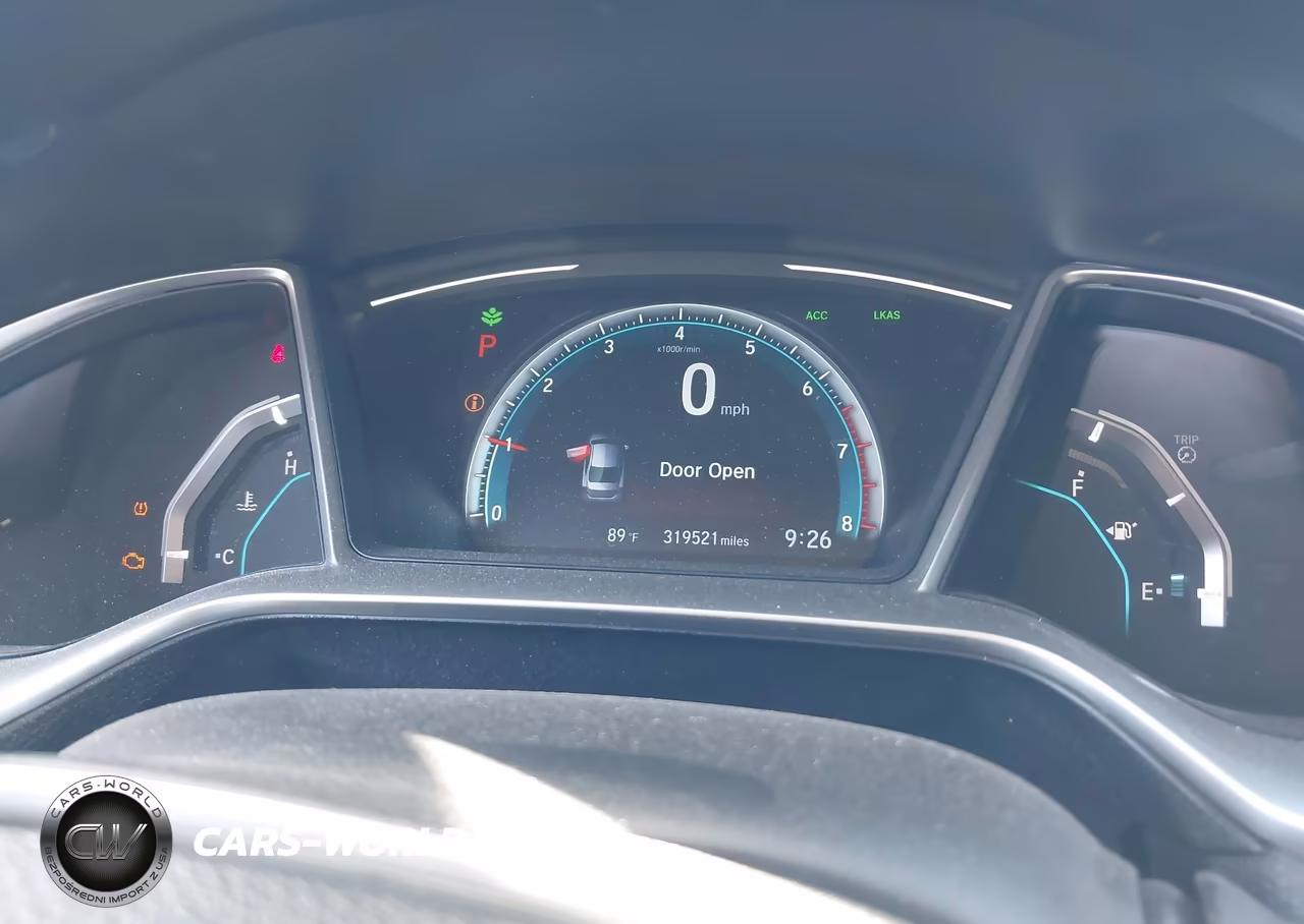 2019 Honda Civic Ex VIN:19XFC1F32KE013027 - 7