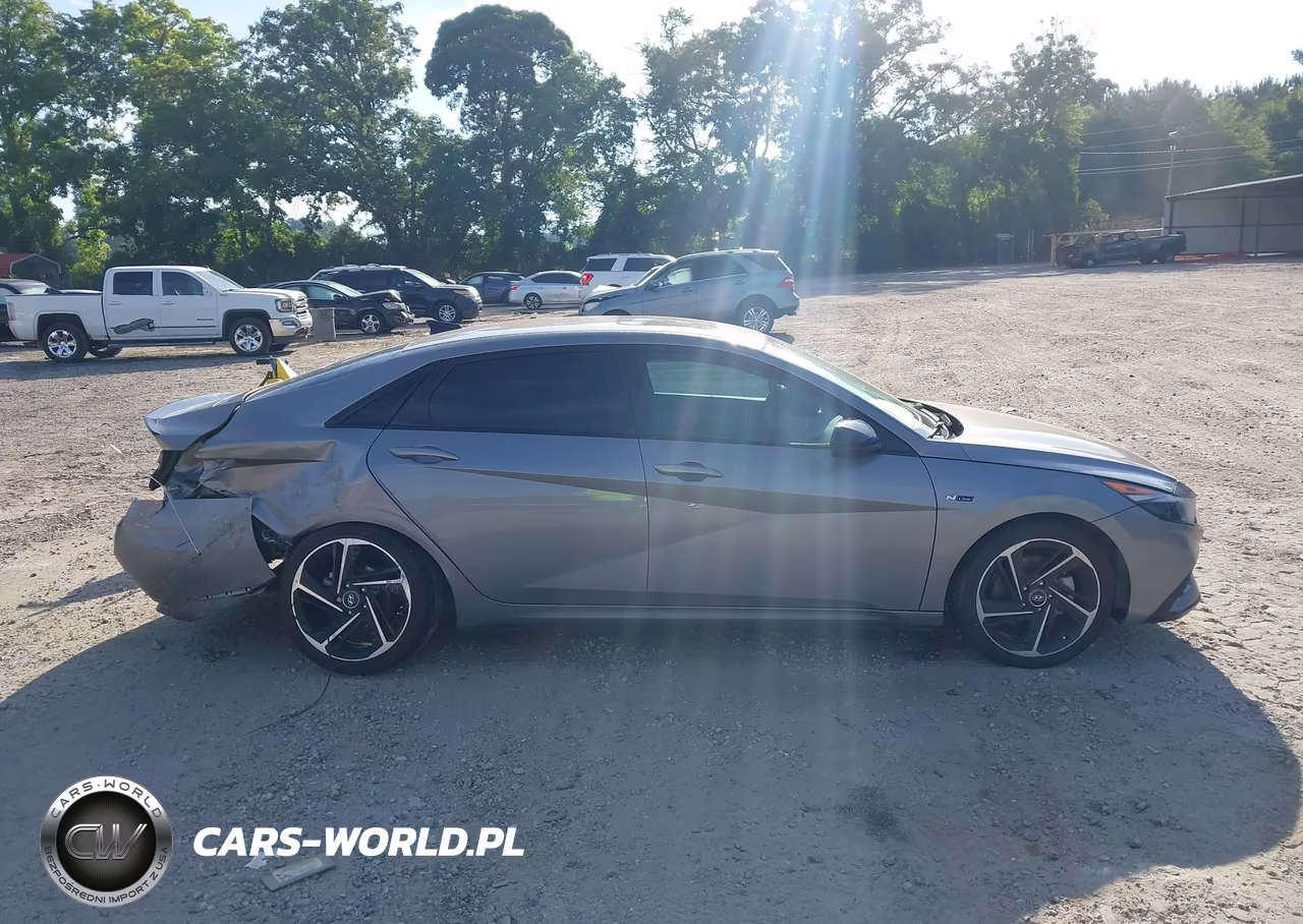 2022 Hyundai Elantra N Line VIN:KMHLR4AF4NU313352 - 14