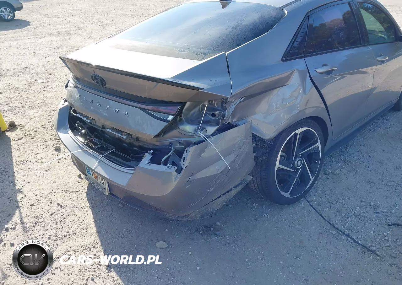 2022 Hyundai Elantra N Line VIN:KMHLR4AF4NU313352 - 6