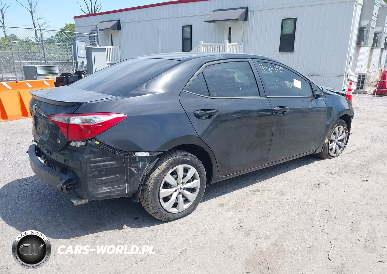 2015 Toyota Corolla S VIN:2T1BURHE6FC353889 - 4