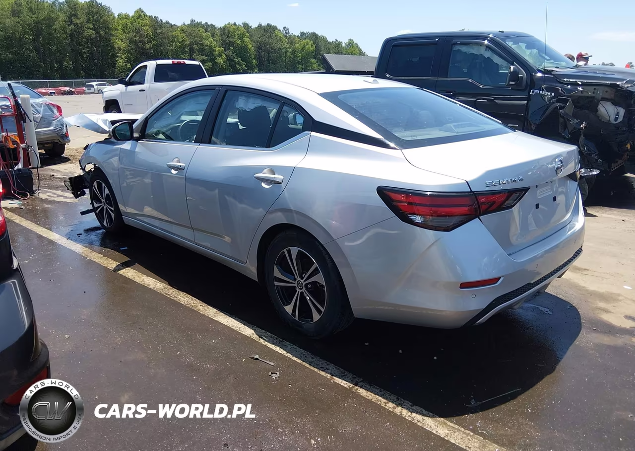 2022 Nissan Sentra Sv Xtronic Cvt VIN:3N1AB8CV6NY270502 - 3