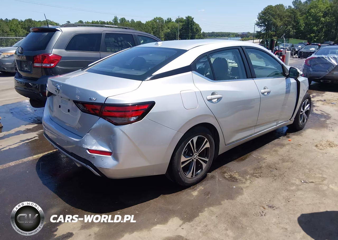 2022 Nissan Sentra Sv Xtronic Cvt VIN:3N1AB8CV6NY270502 - 4