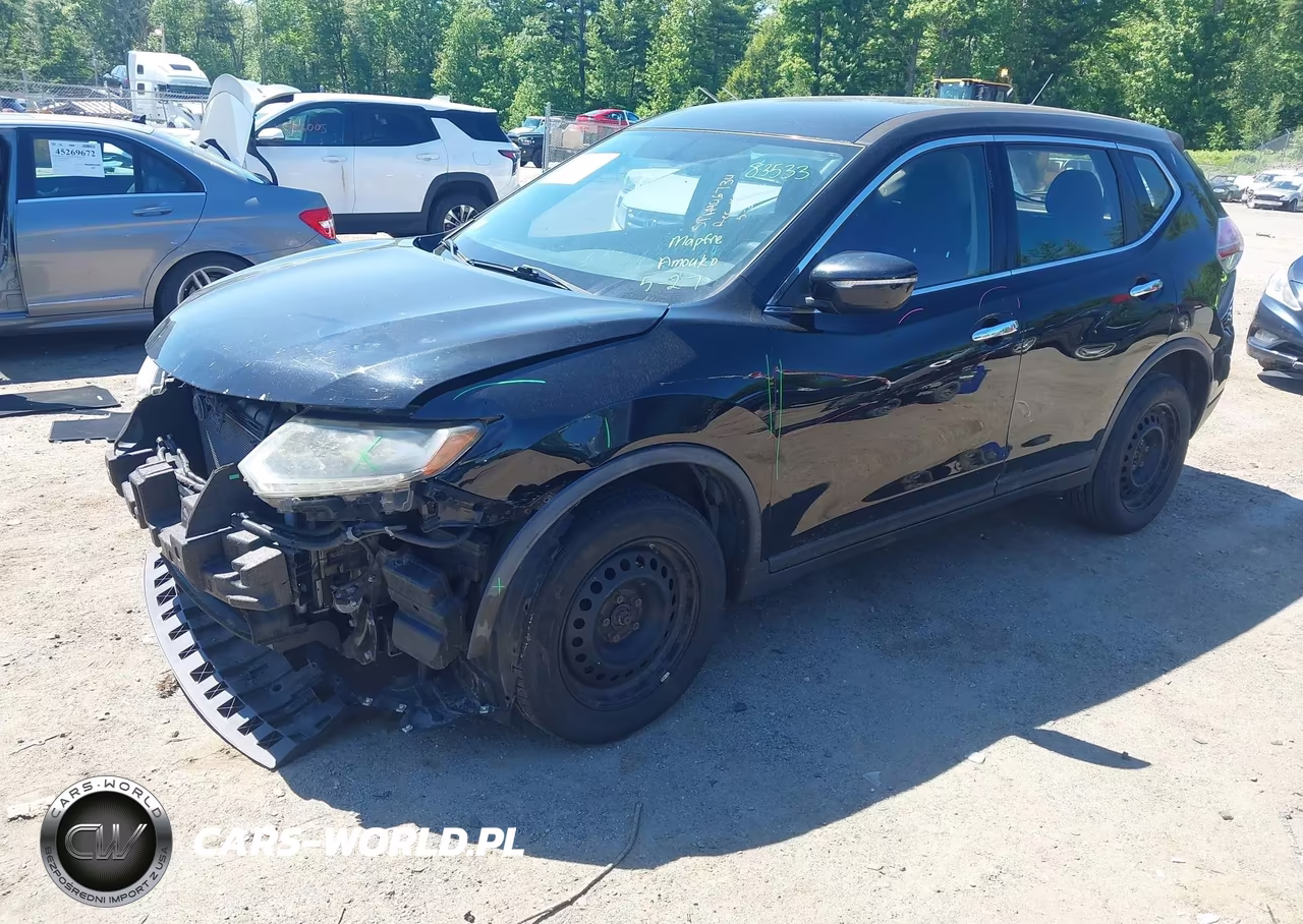 2015 Nissan Rogue S VIN:KNMAT2MV7FP505725 - 2