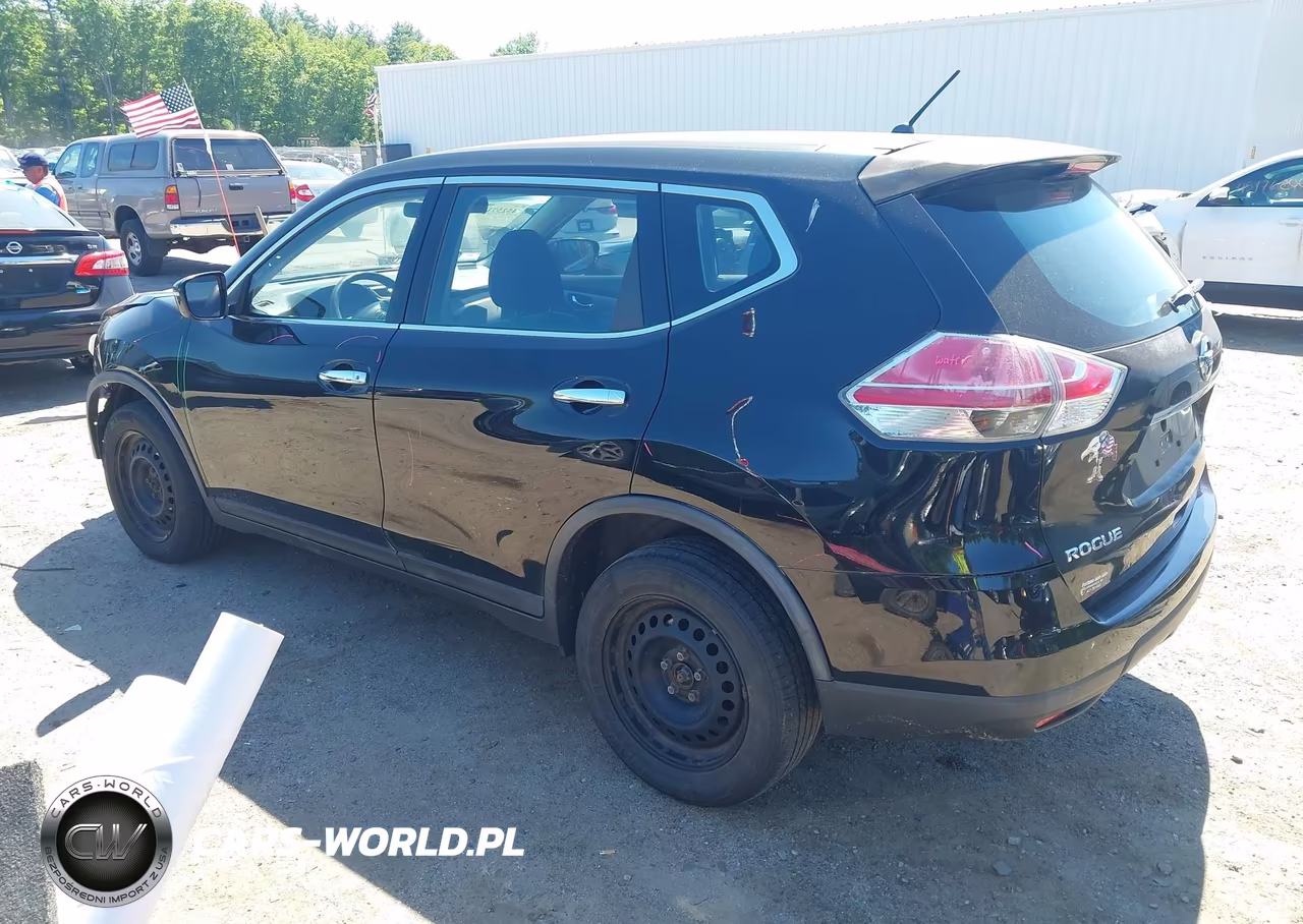 2015 Nissan Rogue S VIN:KNMAT2MV7FP505725 - 3