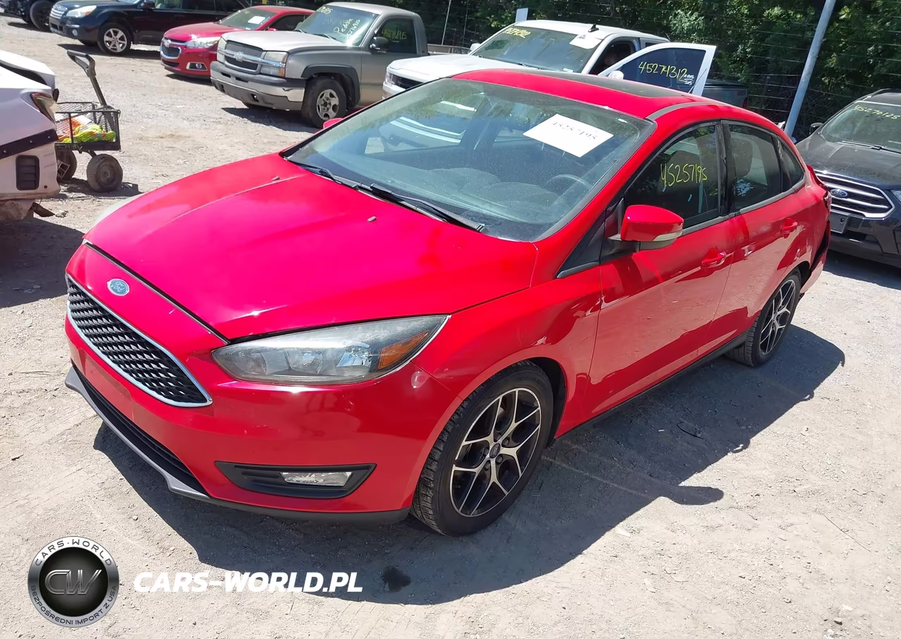 2017 Ford Focus Sel VIN:1FADP3H29HL279971 - 2