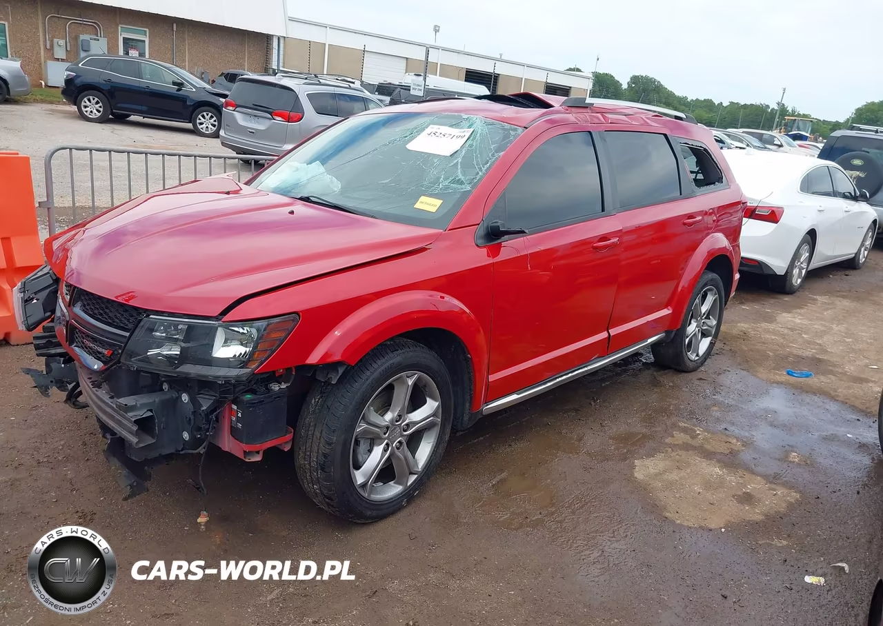 2017 Dodge Journey Crossroad VIN:3C4PDCGG9HT662357 - 2