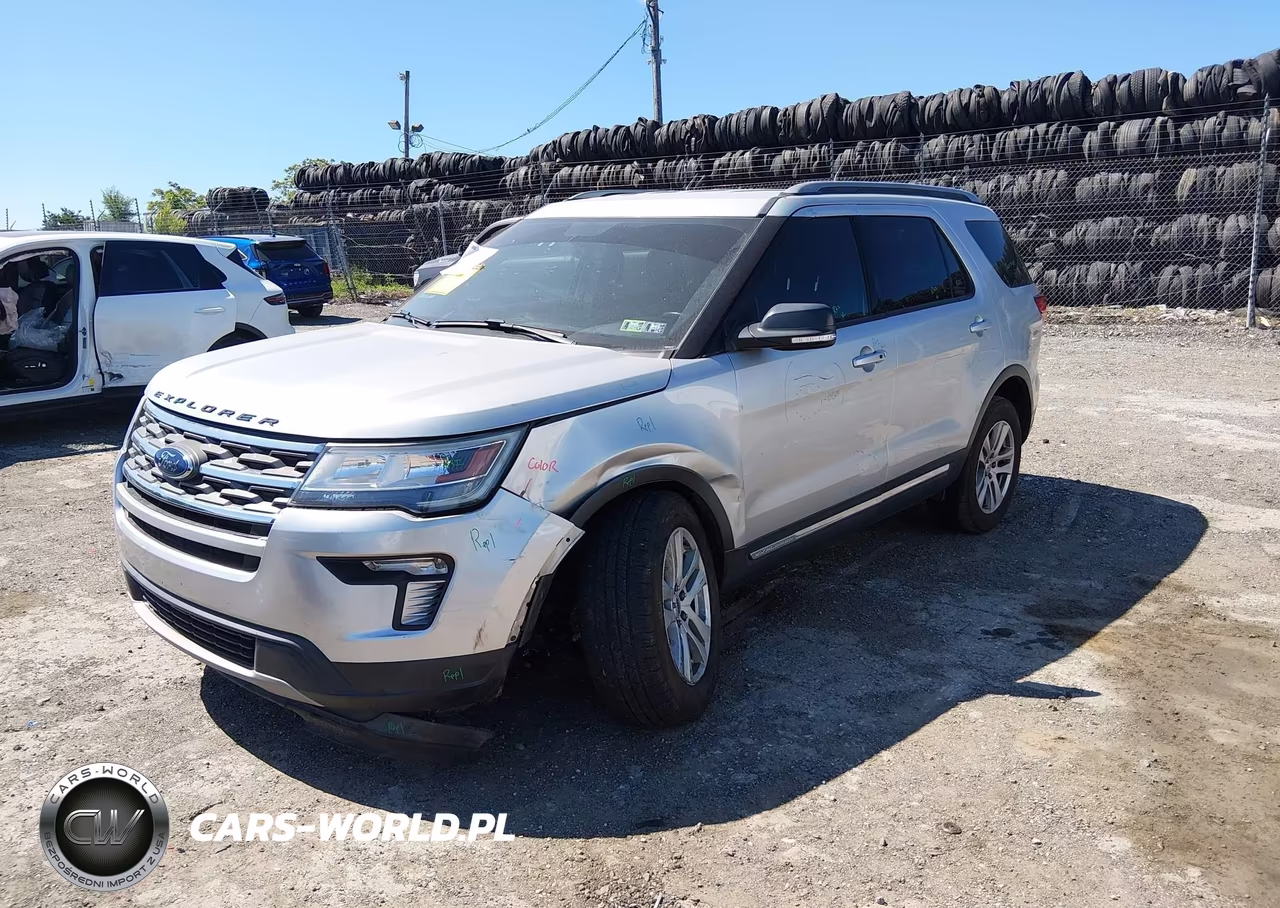 2018 Ford Explorer Xlt VIN:1FM5K8D82JGB91195 - 2