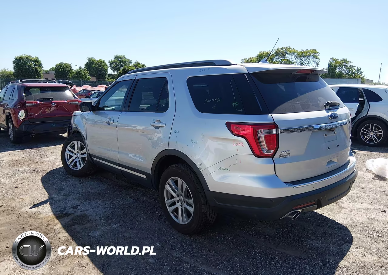 2018 Ford Explorer Xlt VIN:1FM5K8D82JGB91195 - 3