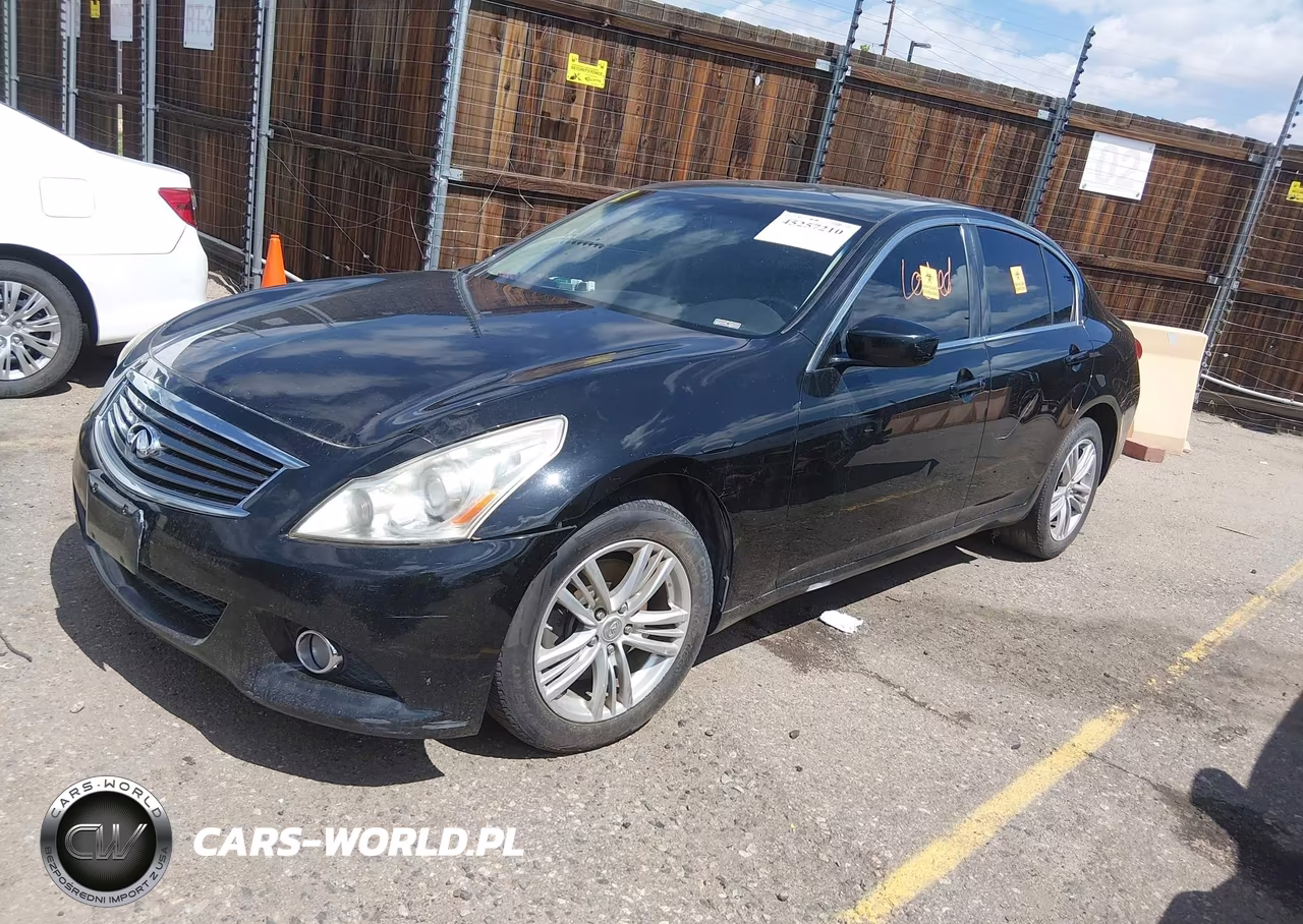 2013 Infiniti G37X VIN:JN1CV6AR3DM756048 - 2