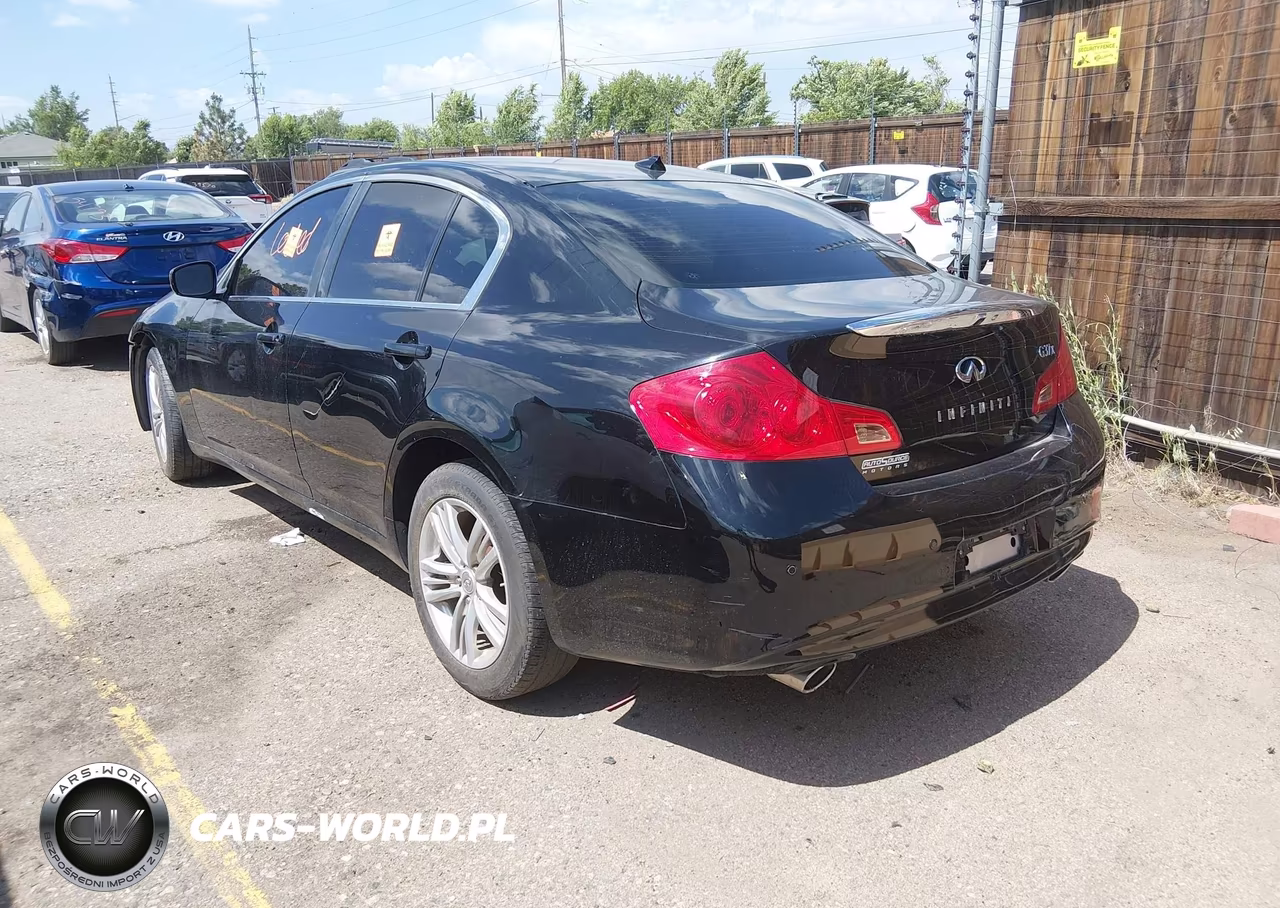 2013 Infiniti G37X VIN:JN1CV6AR3DM756048 - 3