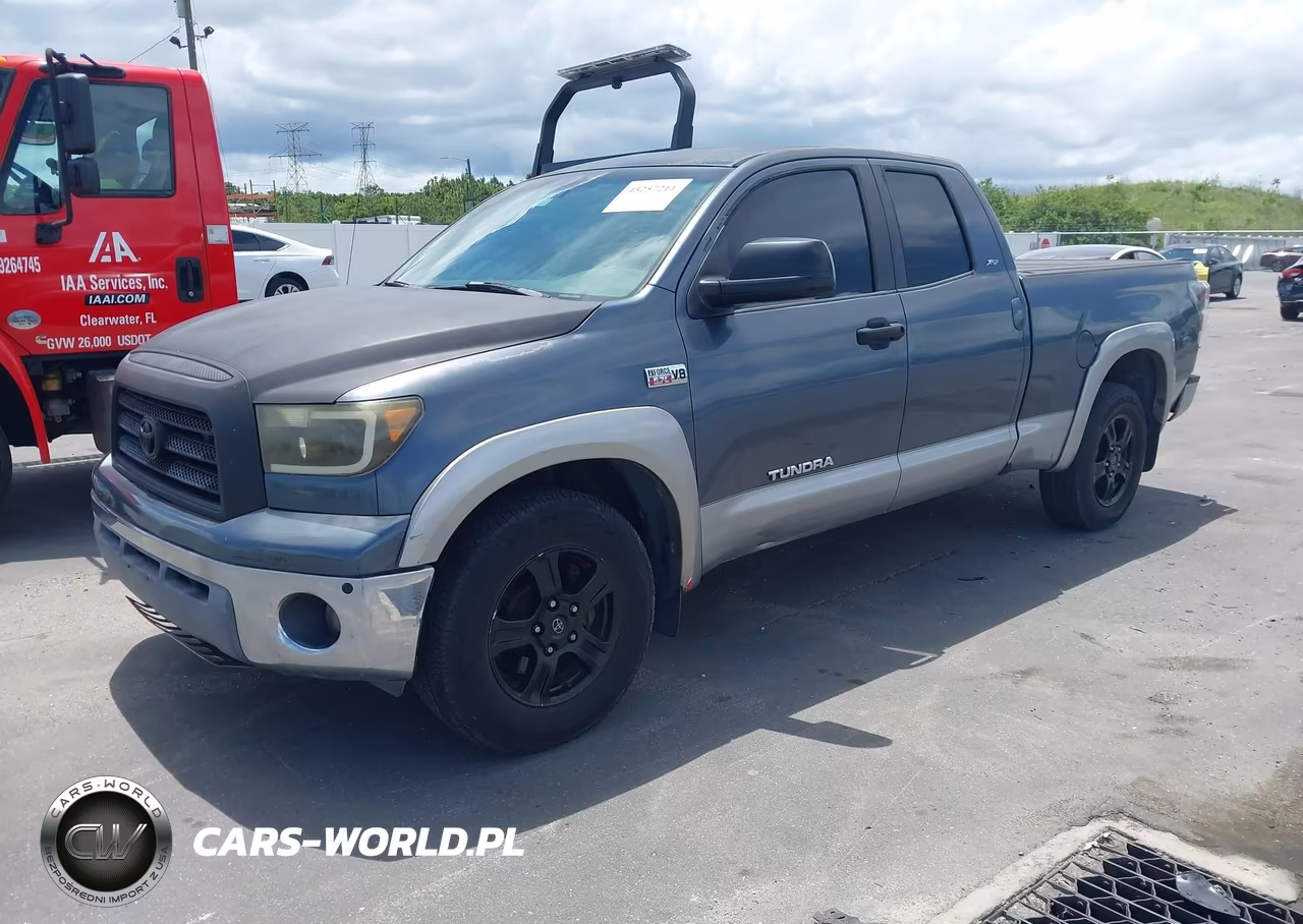 2008 Toyota Tundra Sr5 5.7L V8 VIN:5TBRV54168S477185 - 2