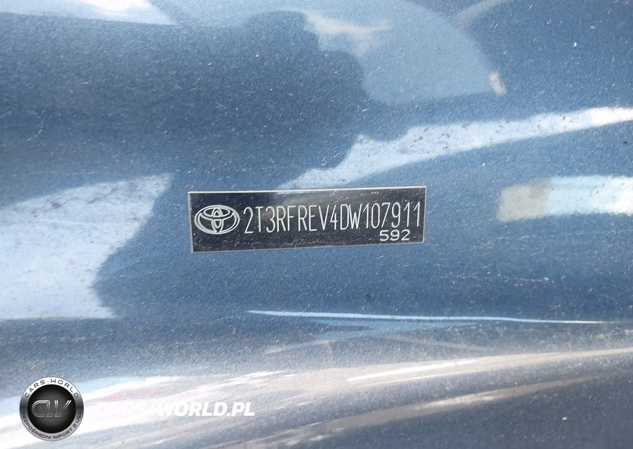 2013 Toyota Rav4 Xle VIN:2T3RFREV4DW107911 - 9