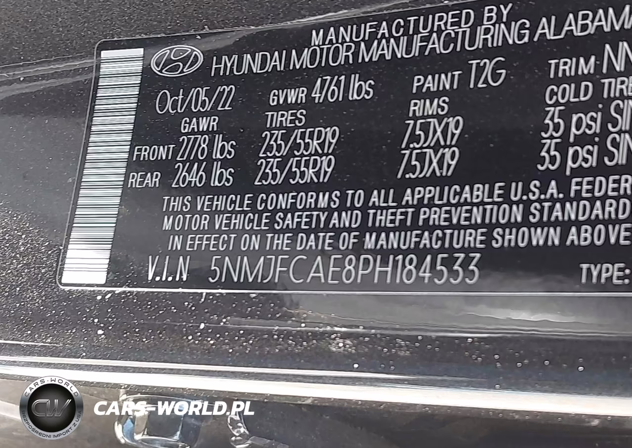2023 Hyundai Tucson Sel VIN:5NMJFCAE8PH184533 - 9
