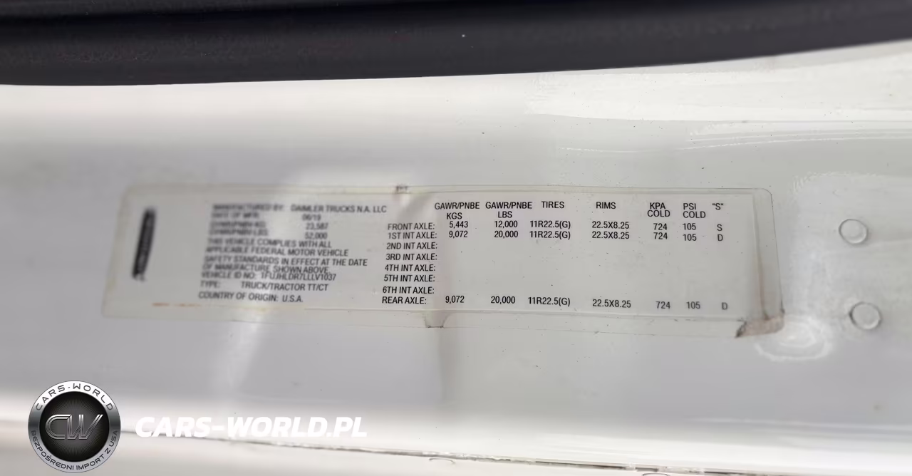 2020 Freightliner New Cascadia 126 VIN:1FUJHLDR7LLLV1037 - 8