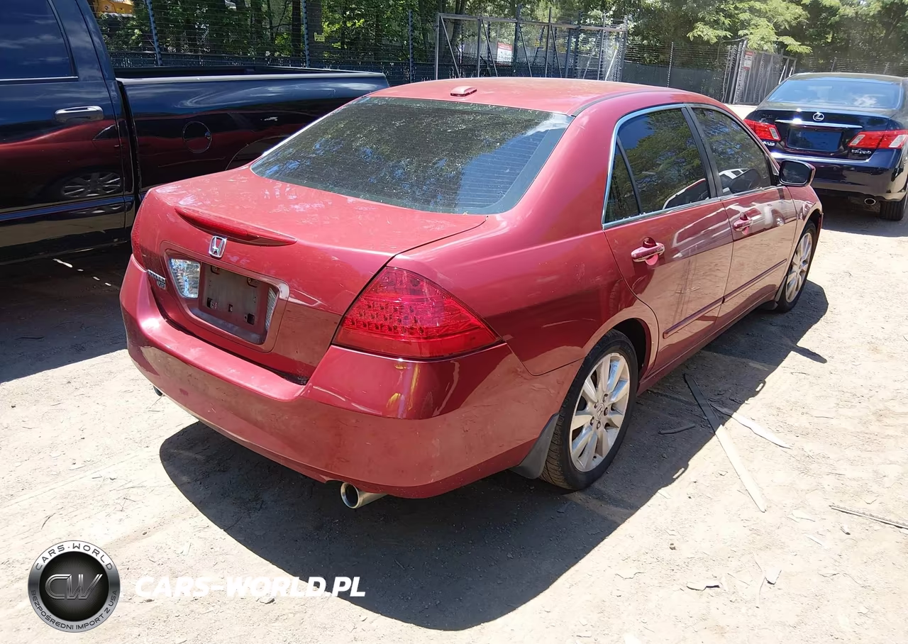 2007 Honda Accord 3.0 Ex VIN:1HGCM66557A015347 - 4