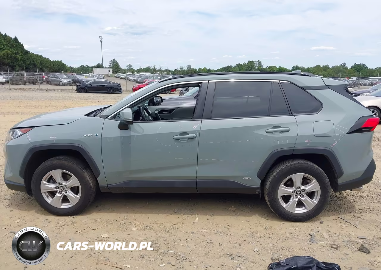 2021 Toyota Rav4 Hybrid Xle VIN:4T3RWRFV6MU024298 - 14