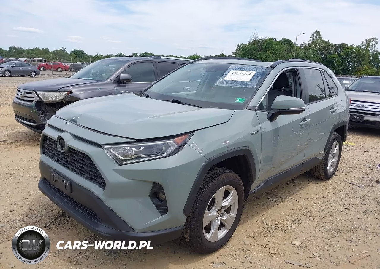 2021 Toyota Rav4 Hybrid Xle VIN:4T3RWRFV6MU024298 - 2
