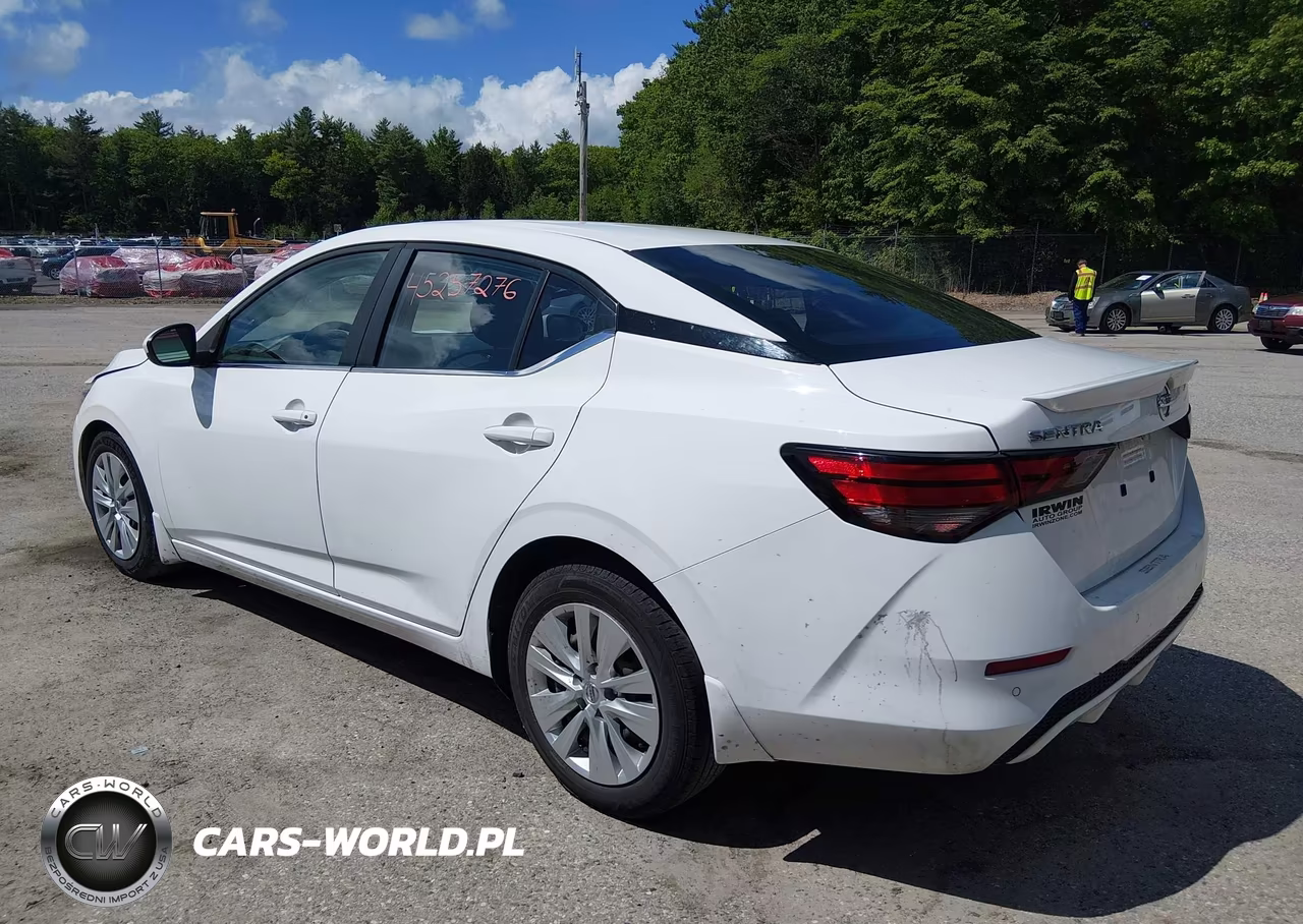 2020 Nissan Sentra S Xtronic Cvt VIN:3N1AB8BV0LY258795 - 3