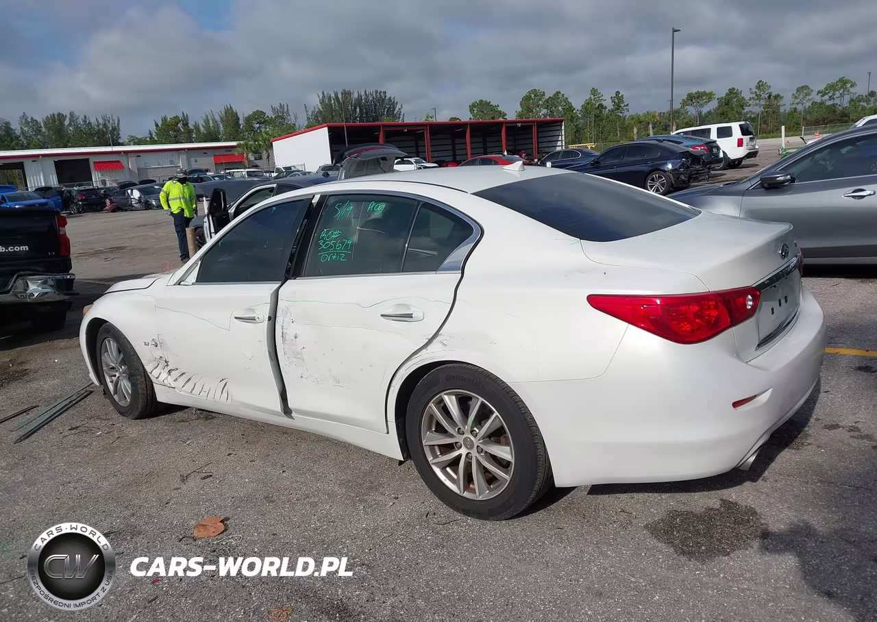 2014 Infiniti Q50 VIN:JN1BV7AP7EM691884 - 3