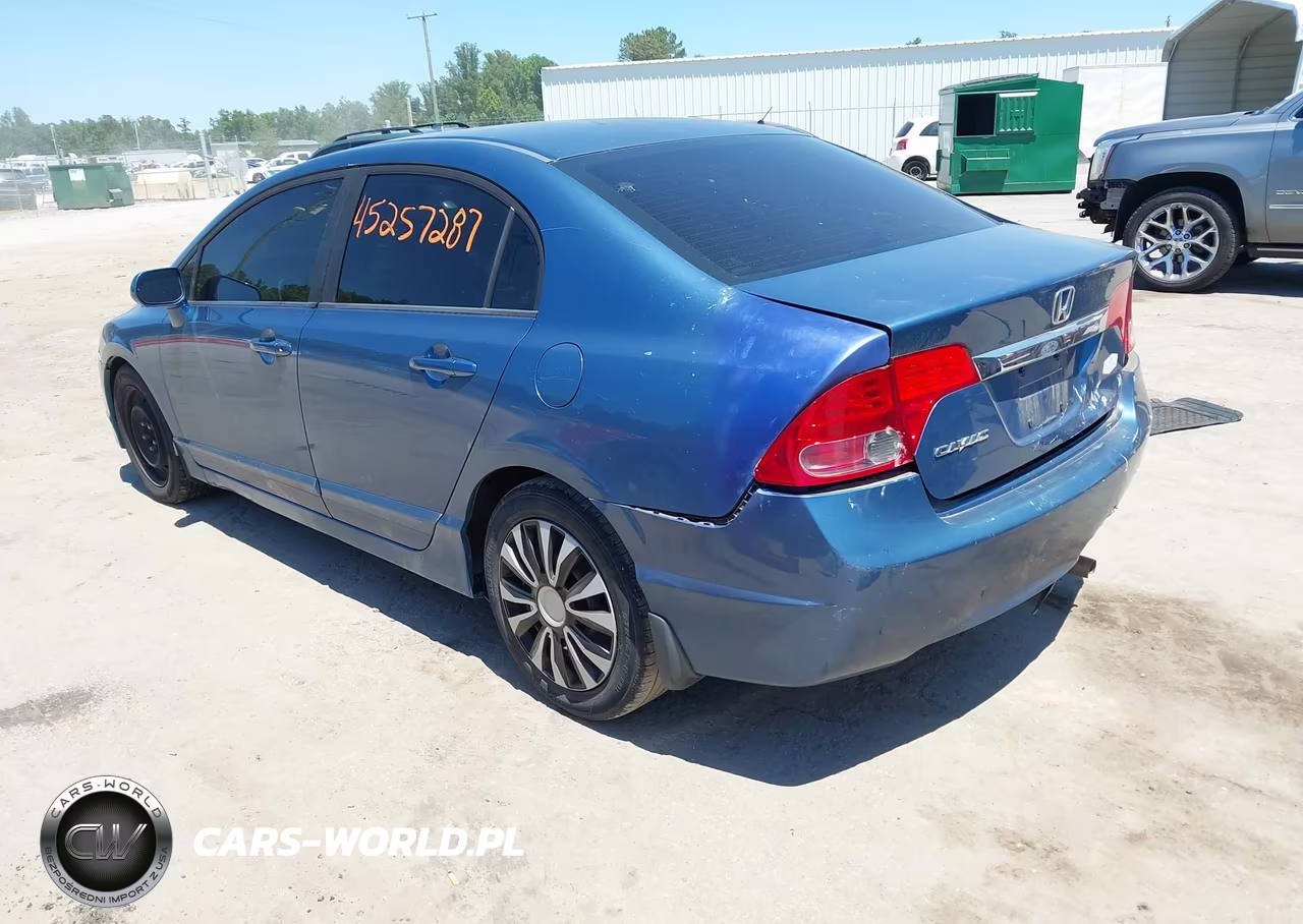2011 Honda Civic Lx VIN:19XFA1F50BE013423 - 3
