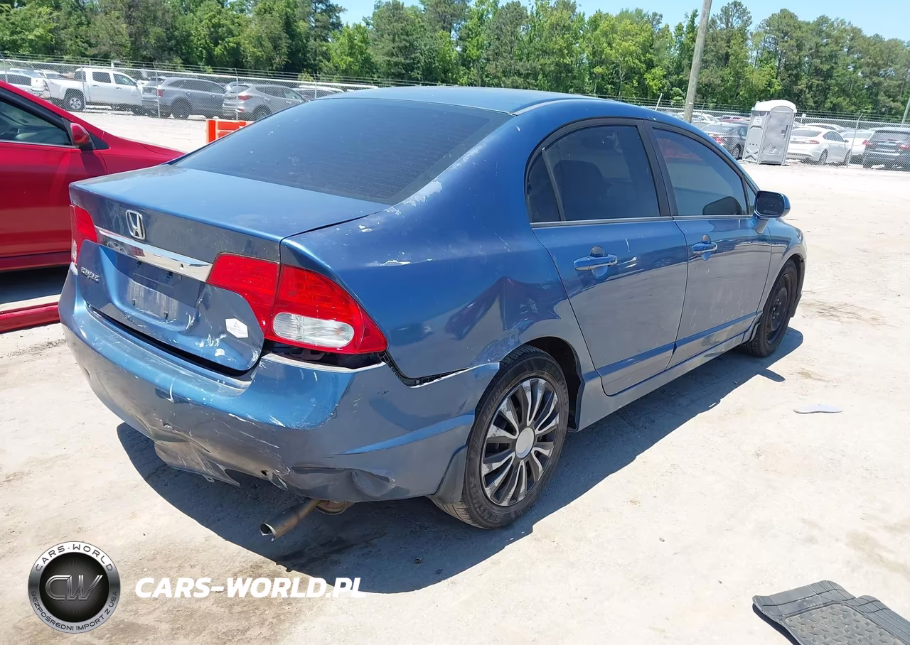 2011 Honda Civic Lx VIN:19XFA1F50BE013423 - 4