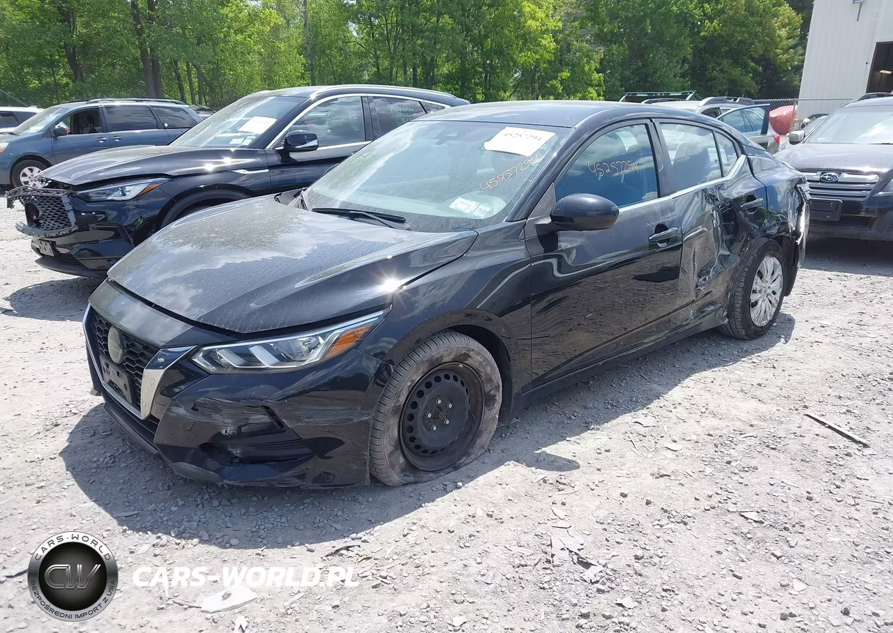 2021 Nissan Sentra S Xtronic Cvt VIN:3N1AB8BV8MY210625 - 2