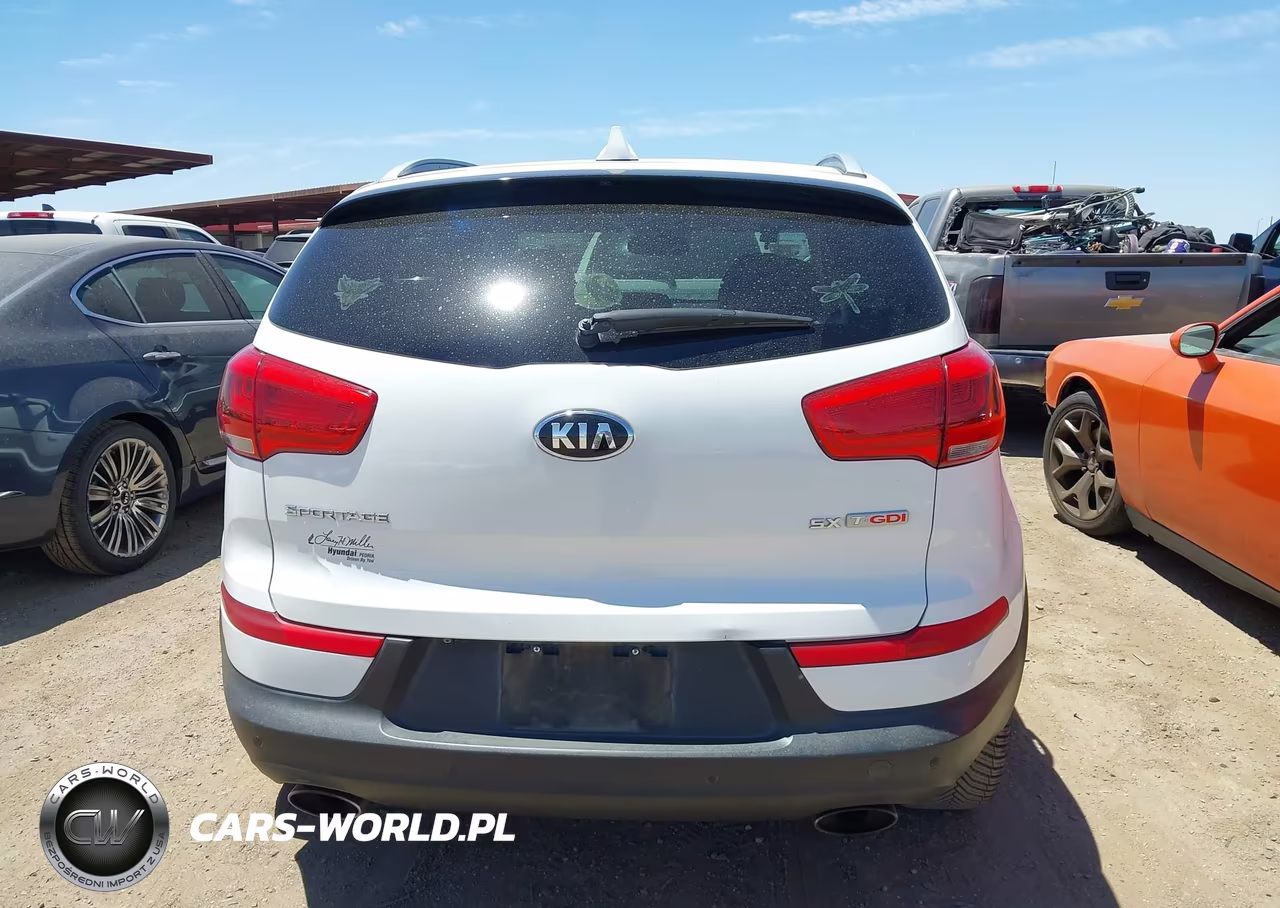 2016 Kia Sportage Sx VIN:KNDPC3A66G7816724 - 16