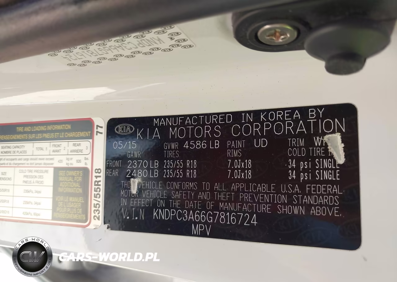 2016 Kia Sportage Sx VIN:KNDPC3A66G7816724 - 9