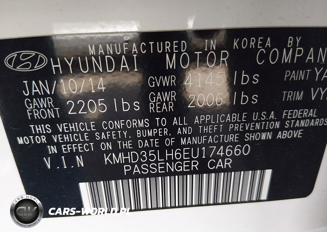 2014 Hyundai Elantra Gt VIN:KMHD35LH6EU174660 - 9