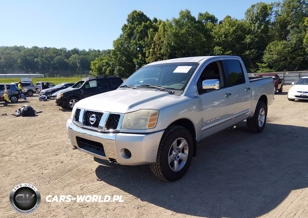 2005 Nissan Titan Se VIN:1N6BA07B85N559736 - 2