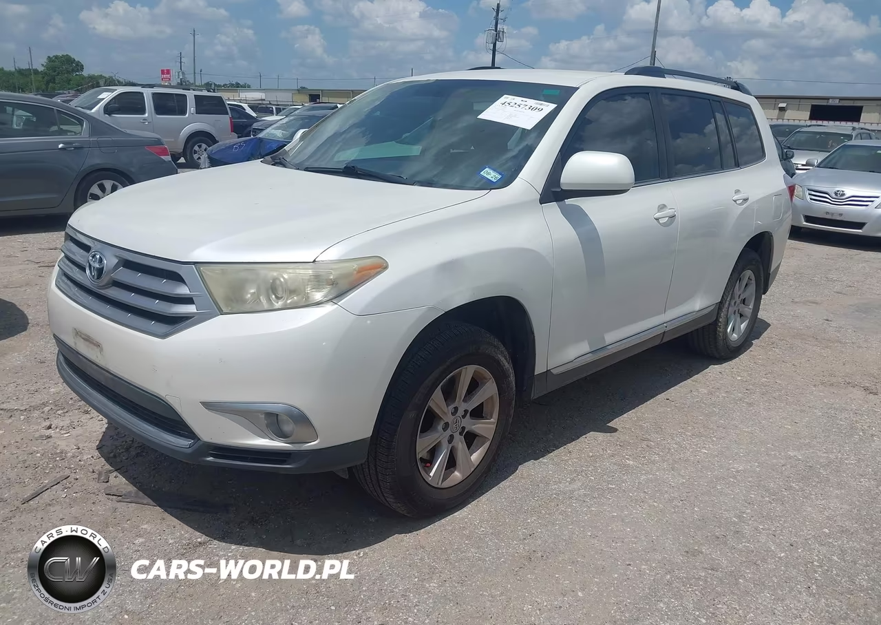 2012 Toyota Highlander VIN:5TDZA3EH3CS030292 - 2