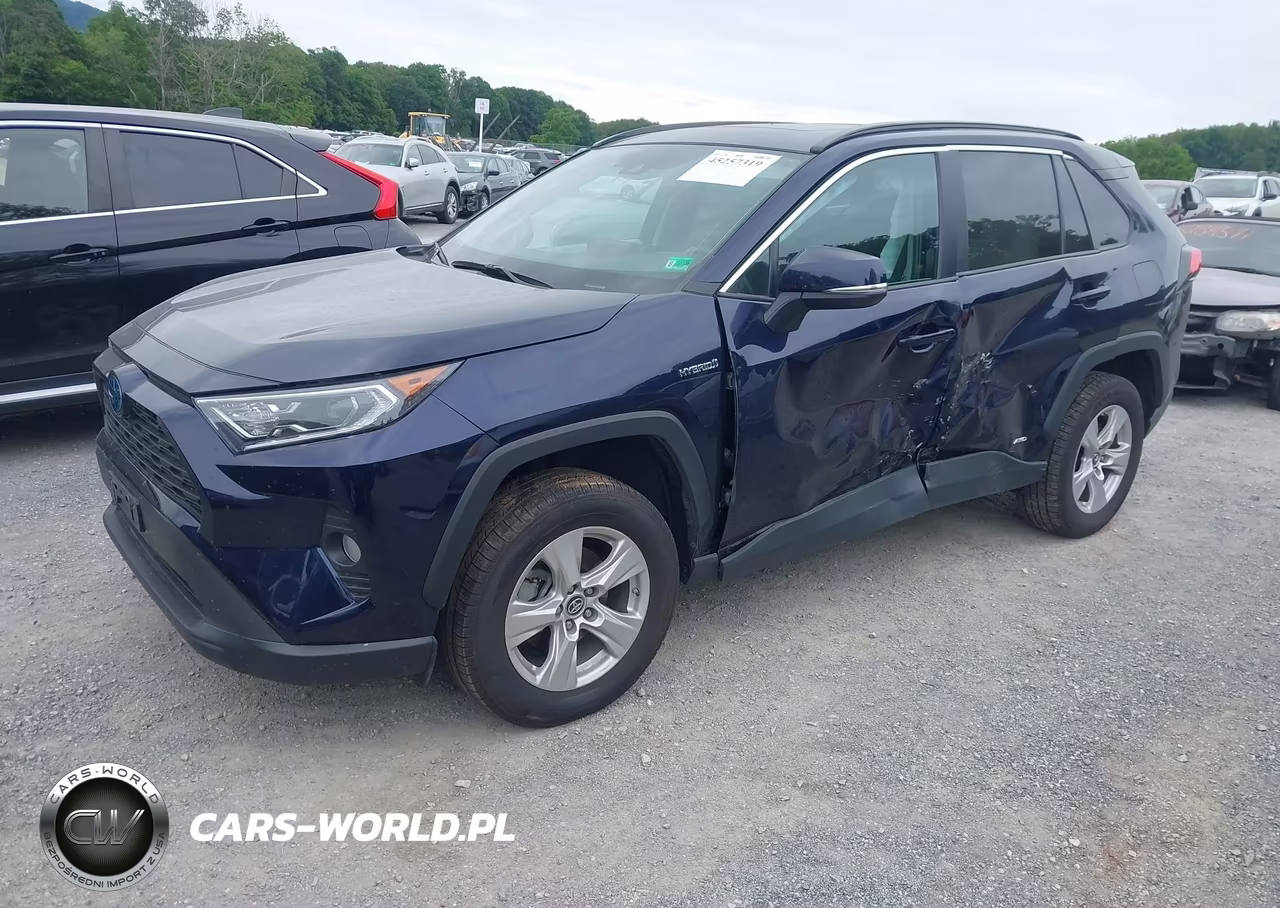 2019 Toyota Rav4 Hybrid Xle VIN:2T3RWRFV3KW028404 - 2