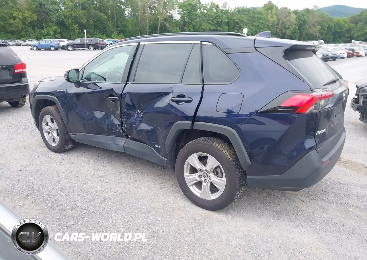 2019 Toyota Rav4 Hybrid Xle VIN:2T3RWRFV3KW028404 - 3