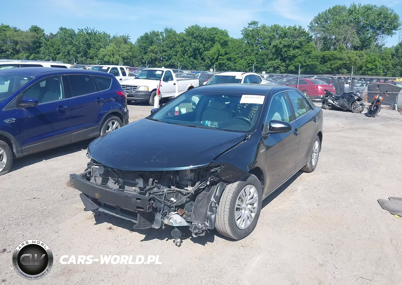 2012 Toyota Camry Hybrid Le VIN:4T1BD1FK8CU001143 - 2