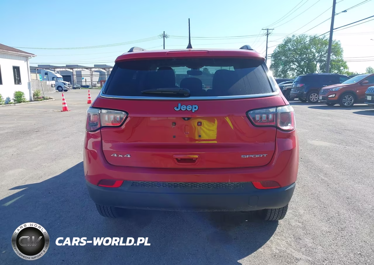 2019 Jeep Compass Sport 4X4 VIN:3C4NJDAB0KT620007 - 16