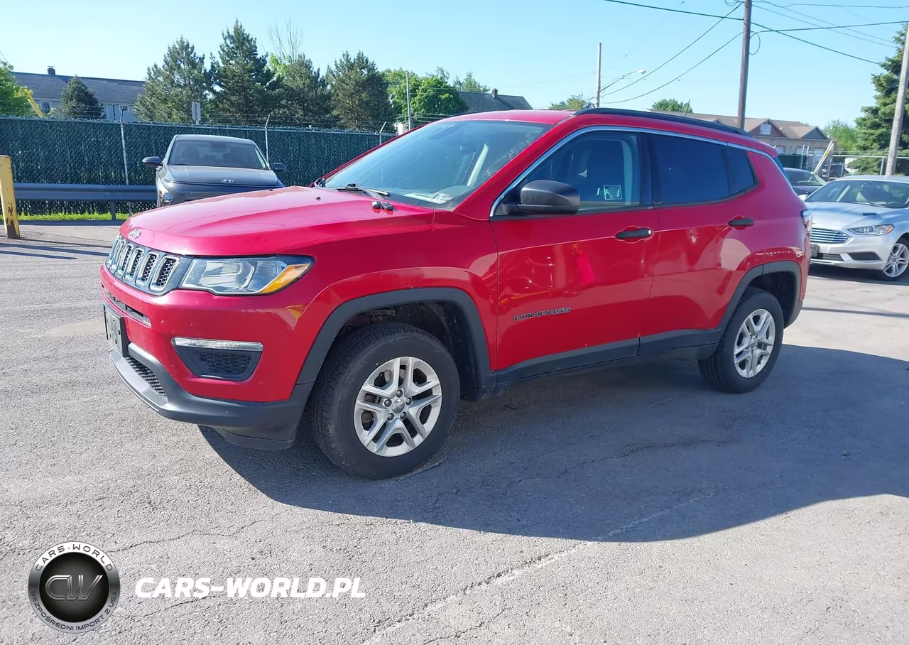 2019 Jeep Compass Sport 4X4 VIN:3C4NJDAB0KT620007 - 2