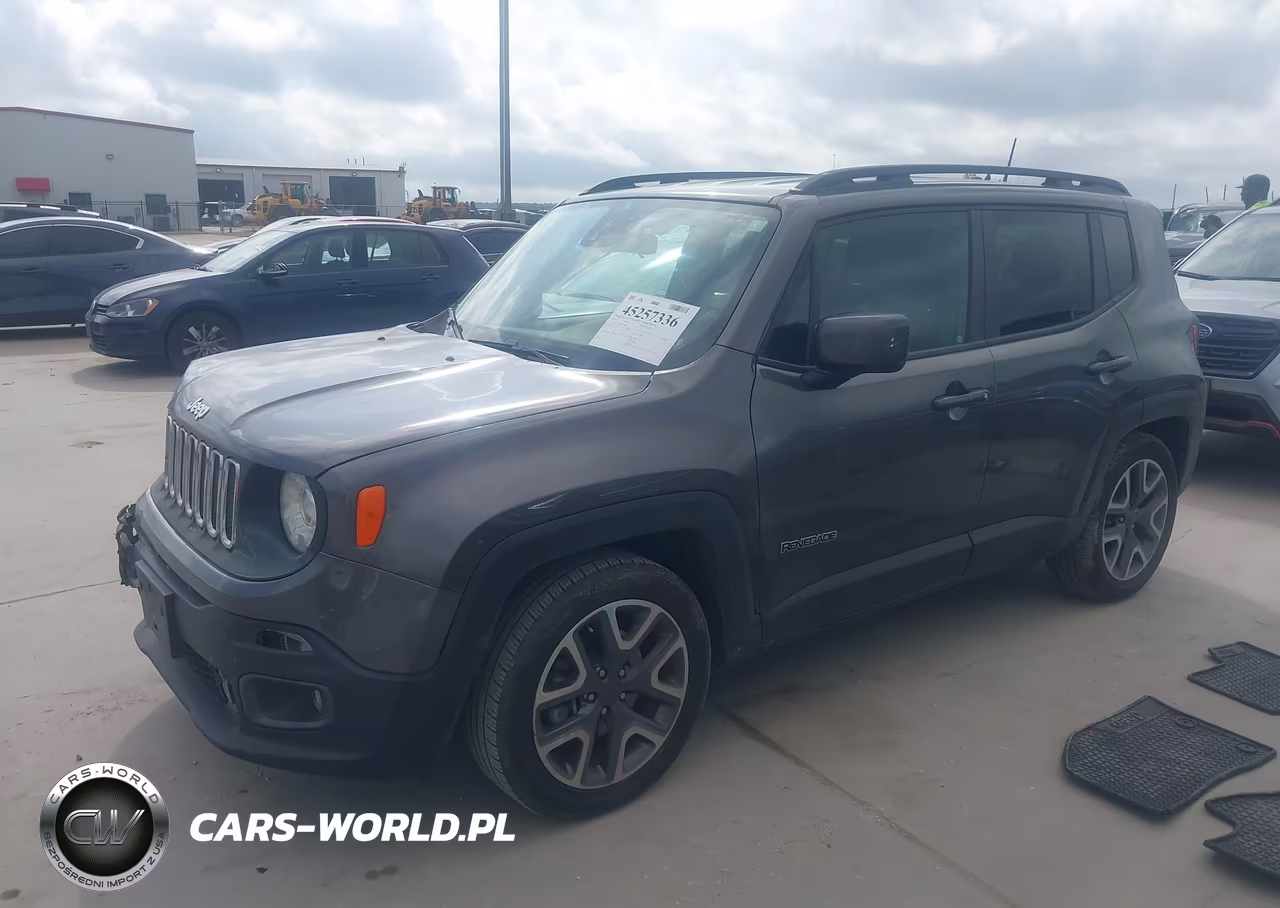 2018 Jeep Renegade Latitude Fwd VIN:ZACCJABB1JPG86107 - 2
