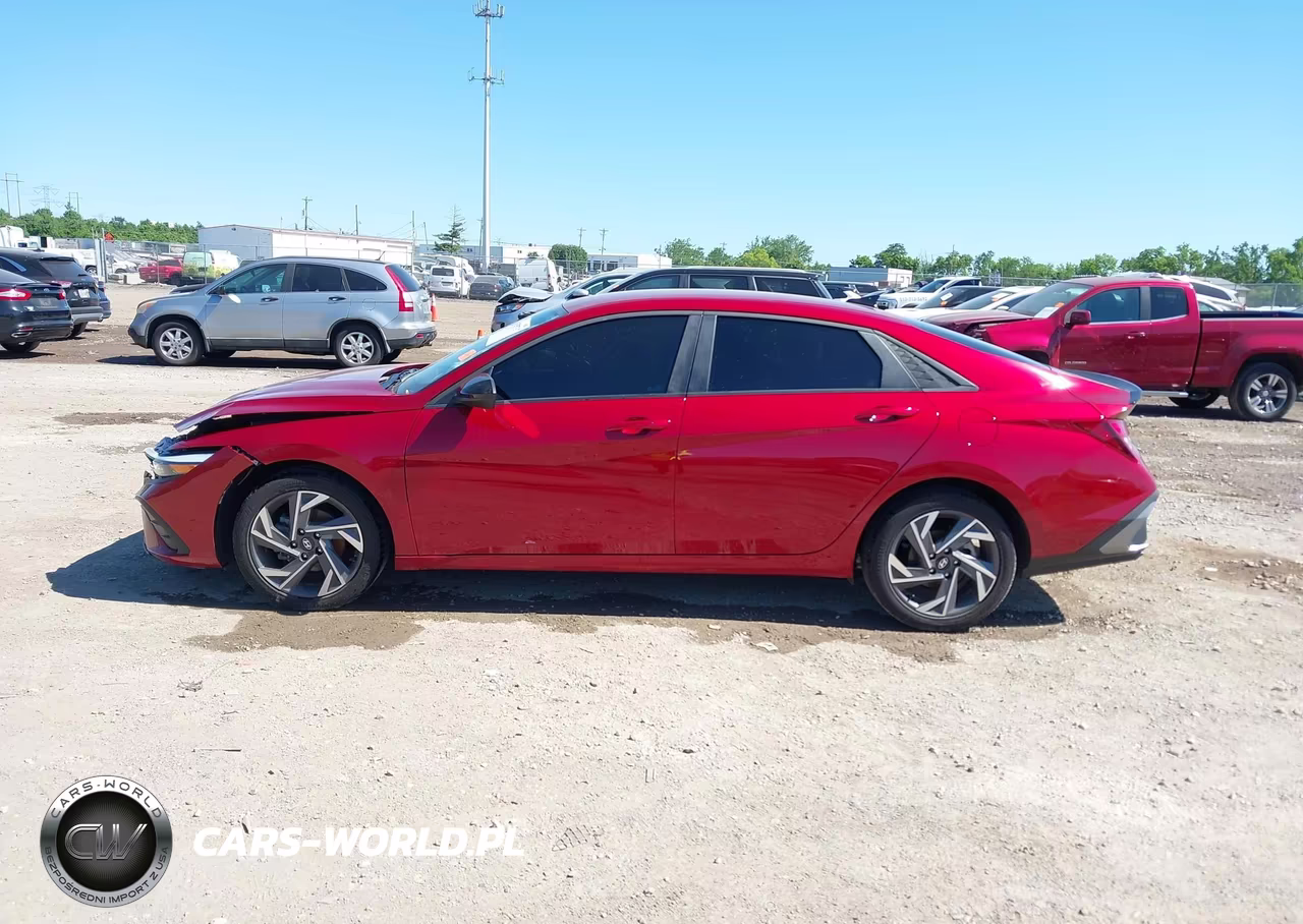 2025 Hyundai Elantra Sel Sport VIN:KMHLM4DG8SU923866 - 15