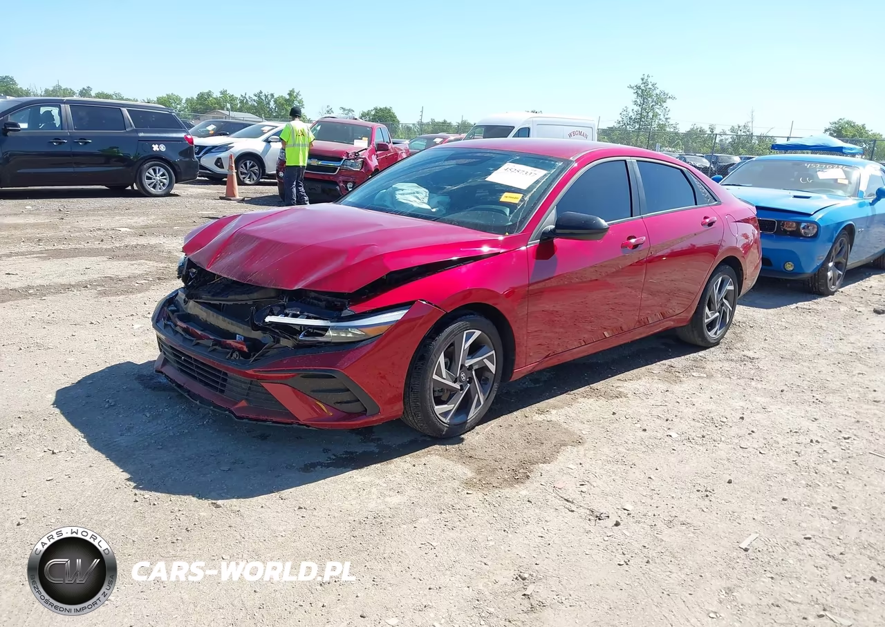 2025 Hyundai Elantra Sel Sport VIN:KMHLM4DG8SU923866 - 2