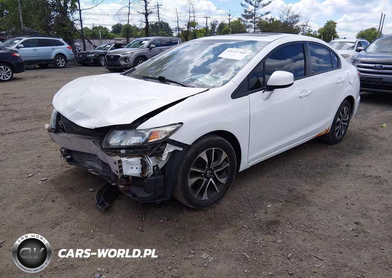 2013 Honda Civic Ex VIN:19XFB2F83DE261875 - 2