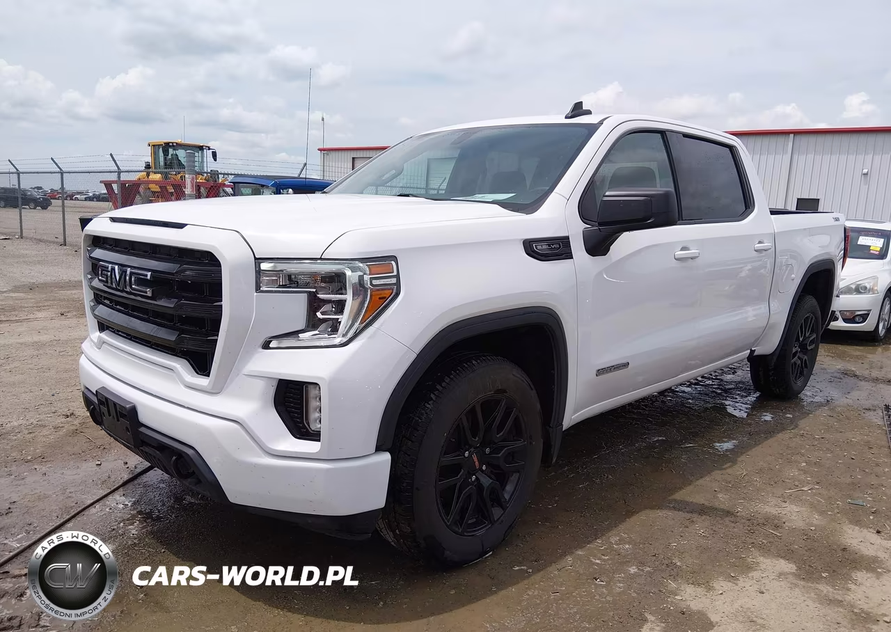 2021 GMC Sierra 1500 4Wd Short Box Elevation VIN:3GTU9CED8MG272009 - 2