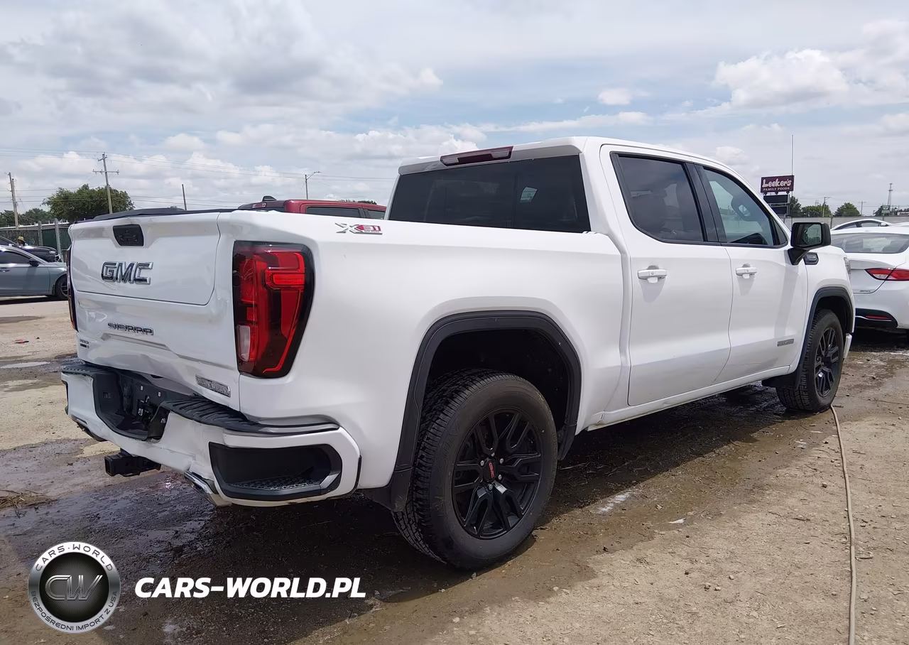 2021 GMC Sierra 1500 4Wd Short Box Elevation VIN:3GTU9CED8MG272009 - 4