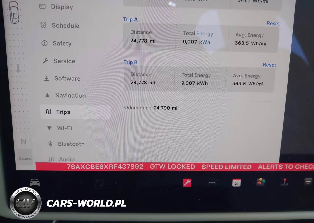 2024 Tesla Model X Plaid Tri Motor All-Wheel Drive VIN:7SAXCBE6XRF437892 - 15