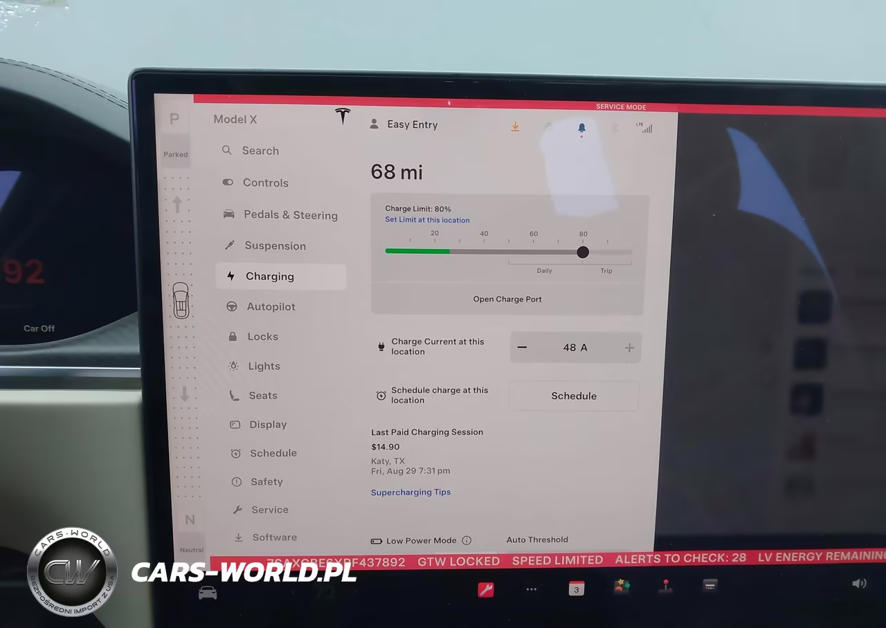 2024 Tesla Model X Plaid Tri Motor All-Wheel Drive VIN:7SAXCBE6XRF437892 - 17